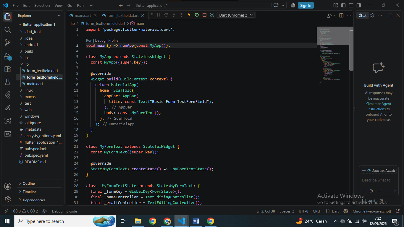 Gambar 5. Struktur kode form_textformfield.dart dengan GlobalKey dan FormState.